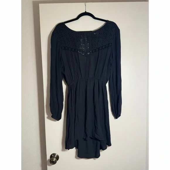 amuse society black dress Lara Woven Dress - Black